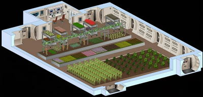 Crossfield III Hydroponics Laboratory